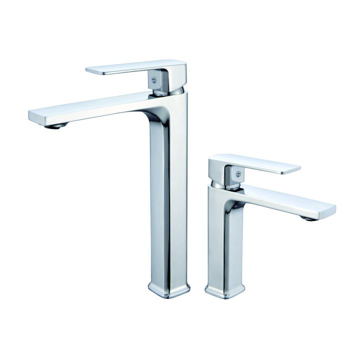 Widespread Bathroom Sink Faucet & Bathroom Vanity Cabinet